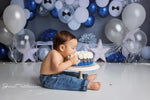 A Gentlemans Party - Lilly Bear Studio Props, baby boss, boss, boss baby, bow tie, grey and blue, mister, mister one, mr.heartbreaker, mr.onederful, navy blue, one-derful, silver, silver and blue, stars