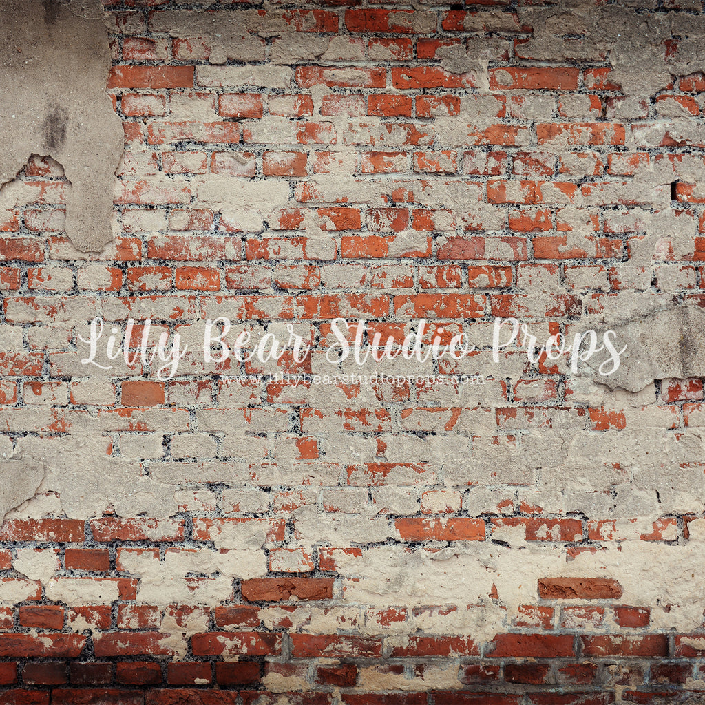 Jersey Brick LB Pro Floor by Lilly Bear Studio Props sold by Lilly Bear Studio Props, brick - distressed - distressed b