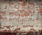 Jersey Brick Wall by Lilly Bear Studio Props sold by Lilly Bear Studio Props, brick - Brick Wall - cracked brick wall