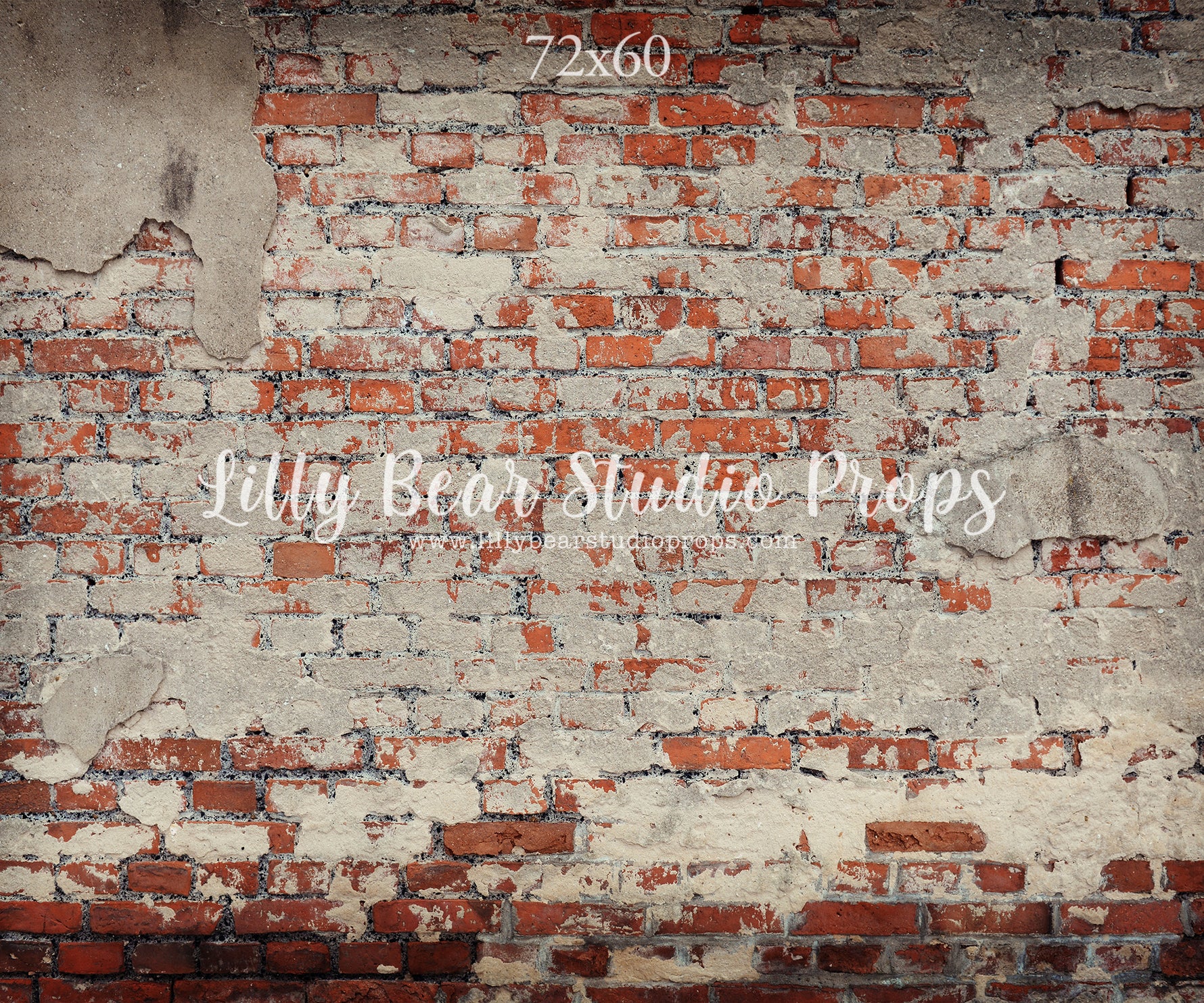 Jersey Brick Wall by Lilly Bear Studio Props sold by Lilly Bear Studio Props, brick - Brick Wall - cracked brick wall