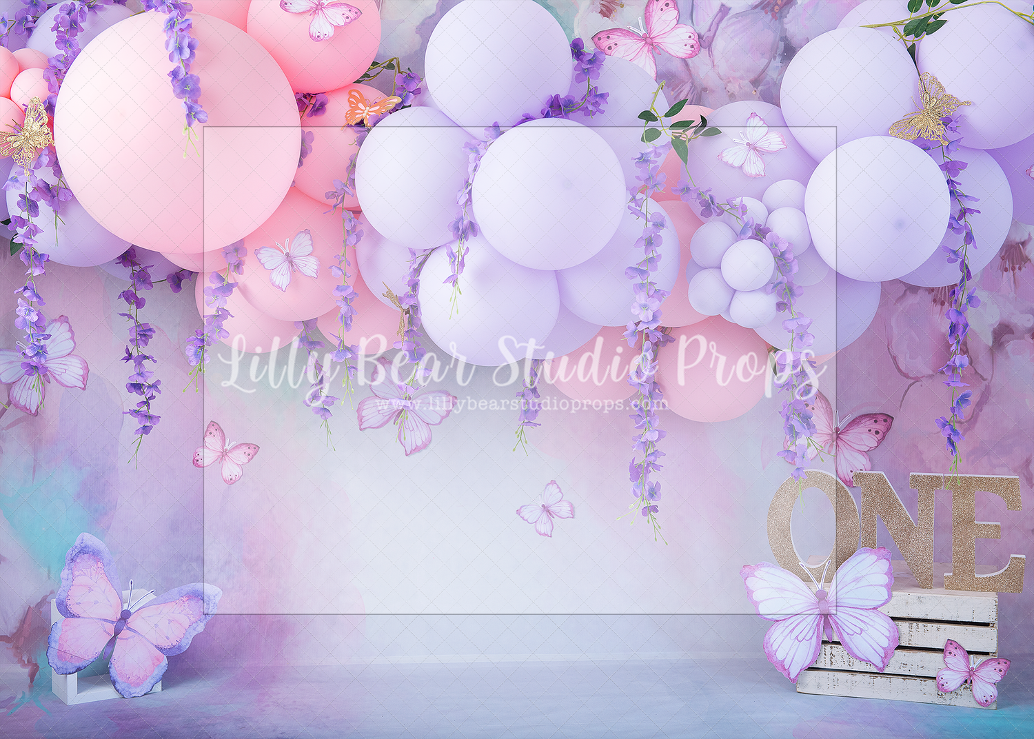 Purple Butterfly Garden