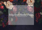 Jewel Floral - Lilly Bear Studio Props, fine art, floral, girls, hand painted