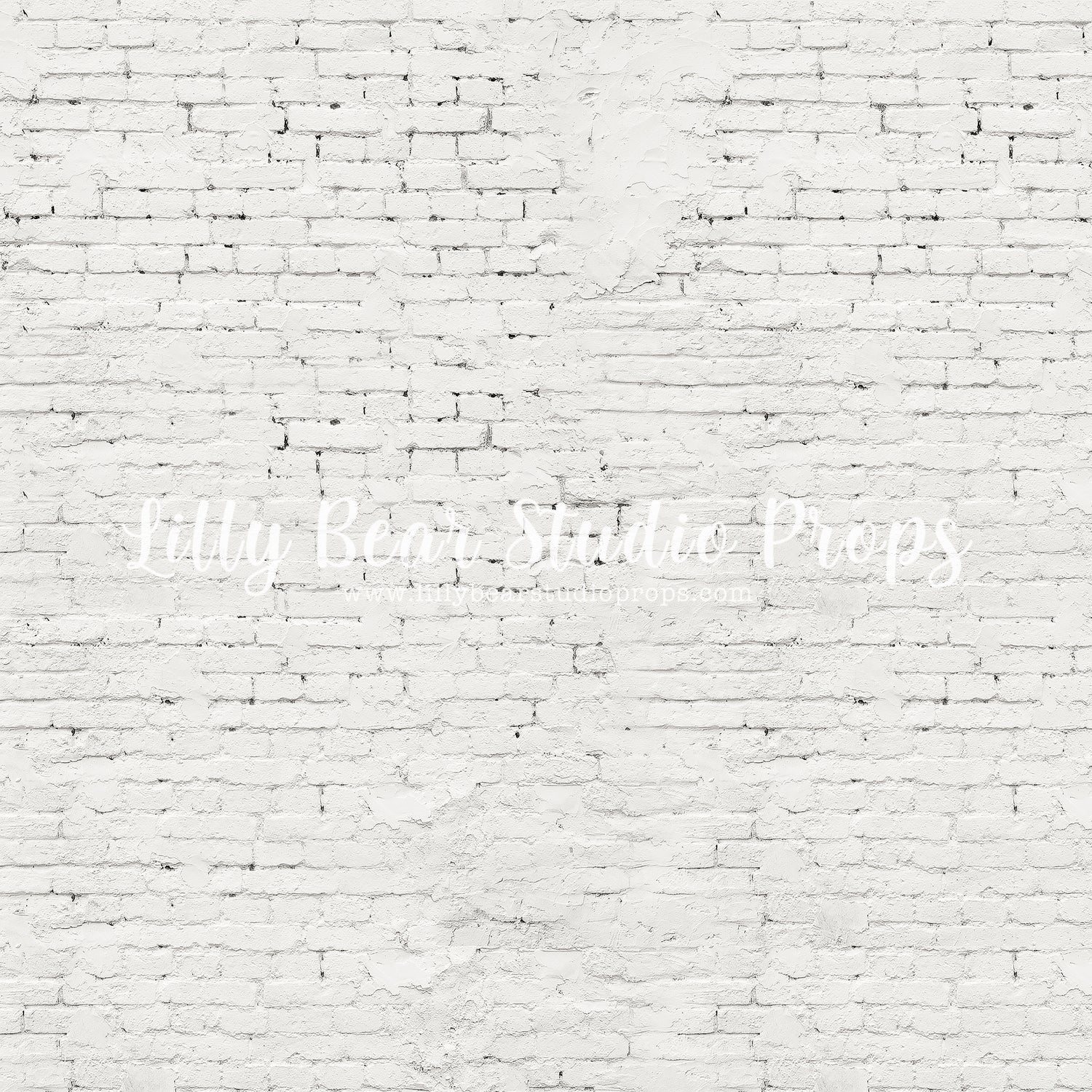 Joliet Brick by Lilly Bear Studio Props sold by Lilly Bear Studio Props, backdrop - black brick - cream brick - distres