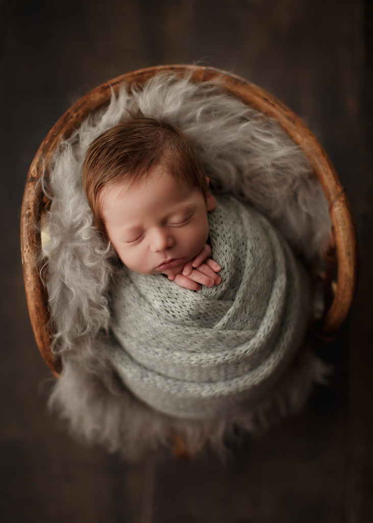 Grey Sheepskin - Lilly Bear Studio Props, fur, gender neutral, grey, layers, neutral, newborn, props, Rabbit Fur, sheepskin, silver, stuffer