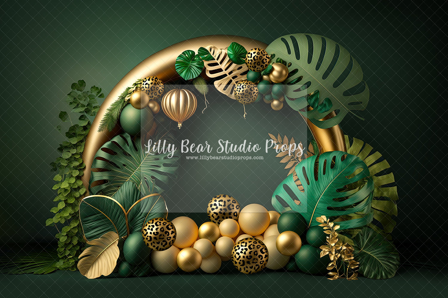 Jungle Leopard Balloons - Sweep Option