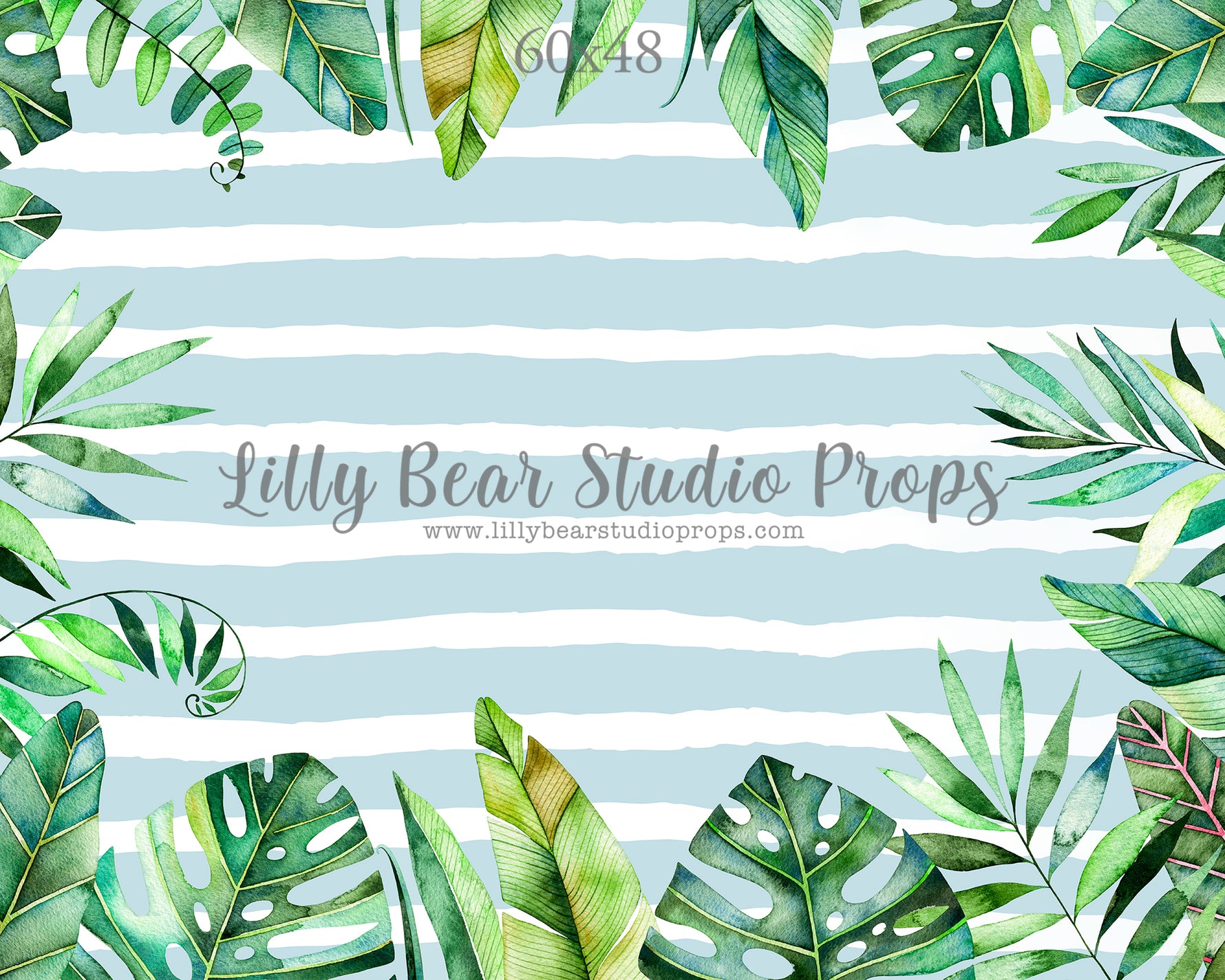 Jungle Stripes by Lilly Bear Studio Props sold by Lilly Bear Studio Props, blue - blue stripes - FABRICS - jungle - jun