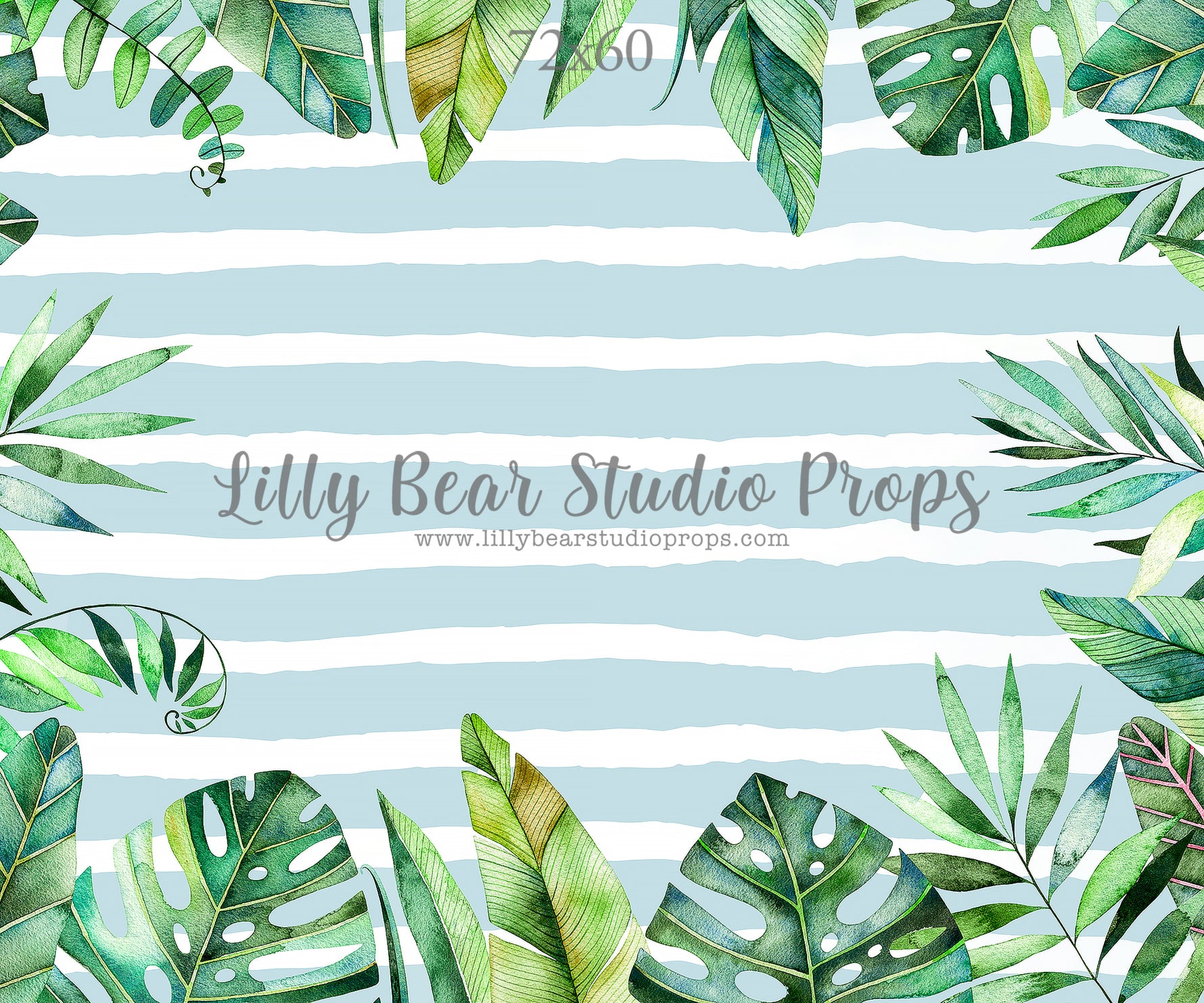 Jungle Stripes by Lilly Bear Studio Props sold by Lilly Bear Studio Props, blue - blue stripes - FABRICS - jungle - jun