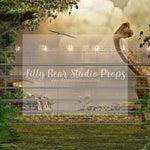 Jurassic Fence - Lilly Bear Studio Props, baby jungle, dino, dino eggs, dino forest, dino one, Dino-roars, dinos, dinosaur, dinosaurs, Fabric, FABRICS, flame torches, floral rainbow, garden wall, into the jungle, jungle, jungle animals, jungle book, jungle dino, jungle leaves, jungle one, jungle palms, jungle party, jungle safari party, jungle vines, jungle wall, jurassic, Jurassic park, lanterns, little dino, one-derland, onederland, rainforest jungle, torches, welcome to the jungle, wild dino, wild jungle