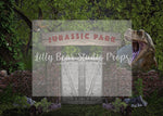 Jurassic Gateway - TRex Attack by Santana Nicole Photography - Lilly Bear Studio Props, dino, dino forest, dino one, Dino-roars, dinos, dinosaur, dinosaurs, FABRICS, jungle dino, jurassic, Jurassic park, little dino, wild dino