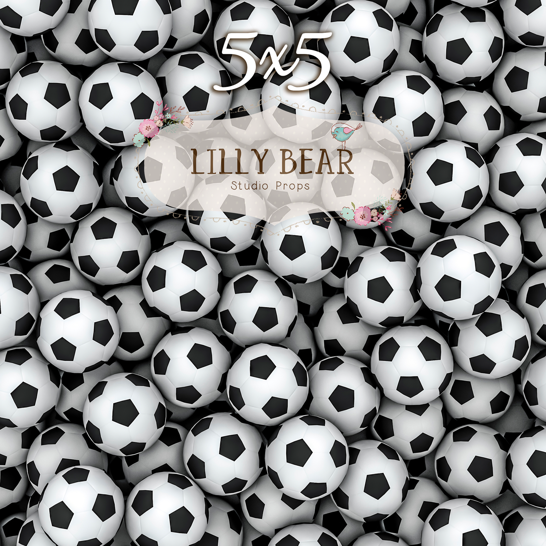 Kick Ball by Lilly Bear Studio Props sold by Lilly Bear Studio Props, FABRICS - kick ball - soccer - soccer balls