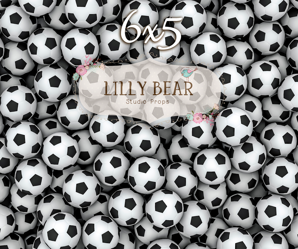 Kick Ball by Lilly Bear Studio Props sold by Lilly Bear Studio Props, FABRICS - kick ball - soccer - soccer balls