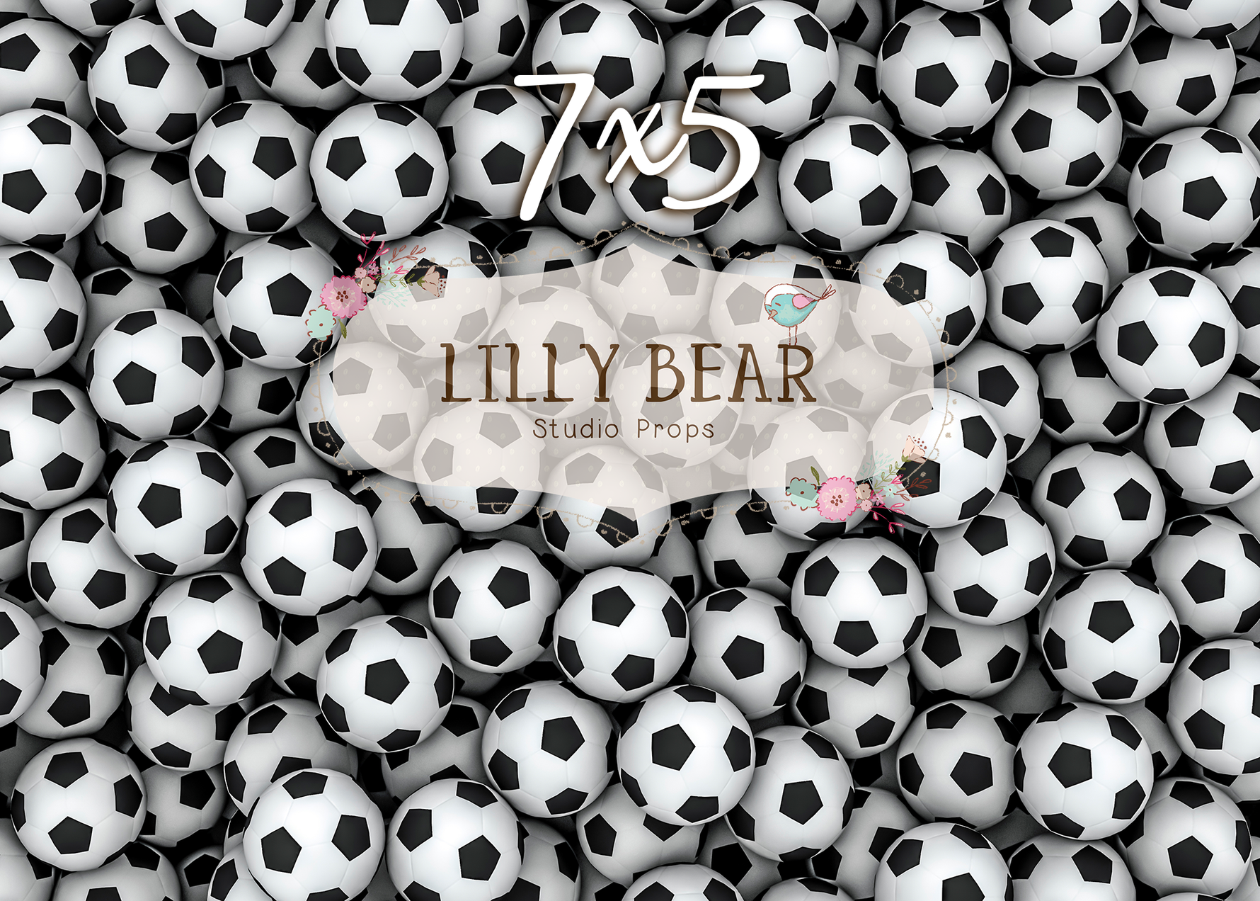 Kick Ball by Lilly Bear Studio Props sold by Lilly Bear Studio Props, FABRICS - kick ball - soccer - soccer balls
