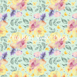 Kinsley by Lilly Bear Studio Props sold by Lilly Bear Studio Props, fabric - floral - girls - green - green floral - la