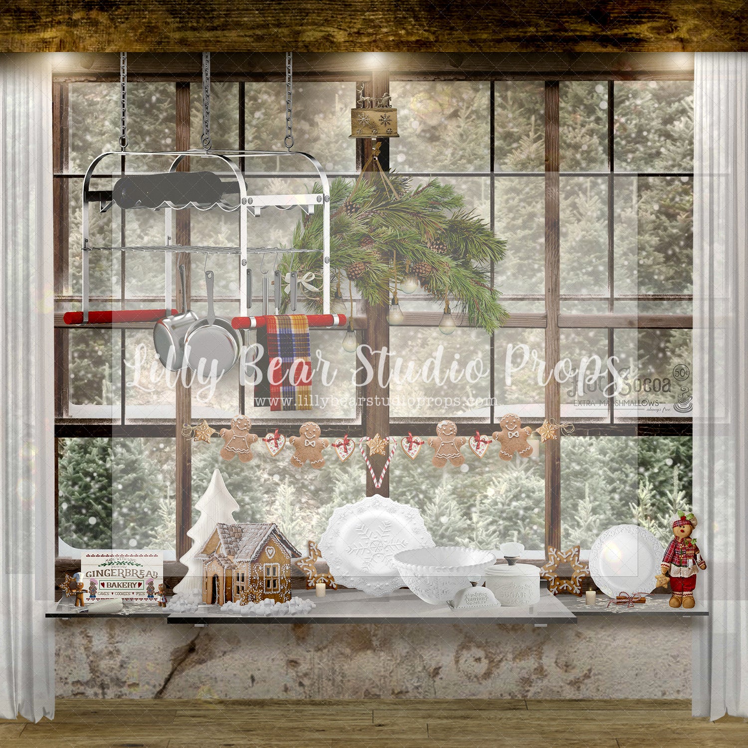Kitchen Loft - Lilly Bear Studio Props, boho christmas fireplace, candles, candy cane, christmas, christmas fireplace, christmas snow, christmas train, christmas tree farm, Cozy, Decorated, Fabric, FABRICS, Festive, fireplace, Giving, Holiday, Holy, Hopeful, Joyful, lollipops, Merry, Peaceful, Peacful, Red & Green, santa, santa candy cane, Seasonal, train tracks, tree farm, white fireplace, winter, wreath, Xmas, Yuletide