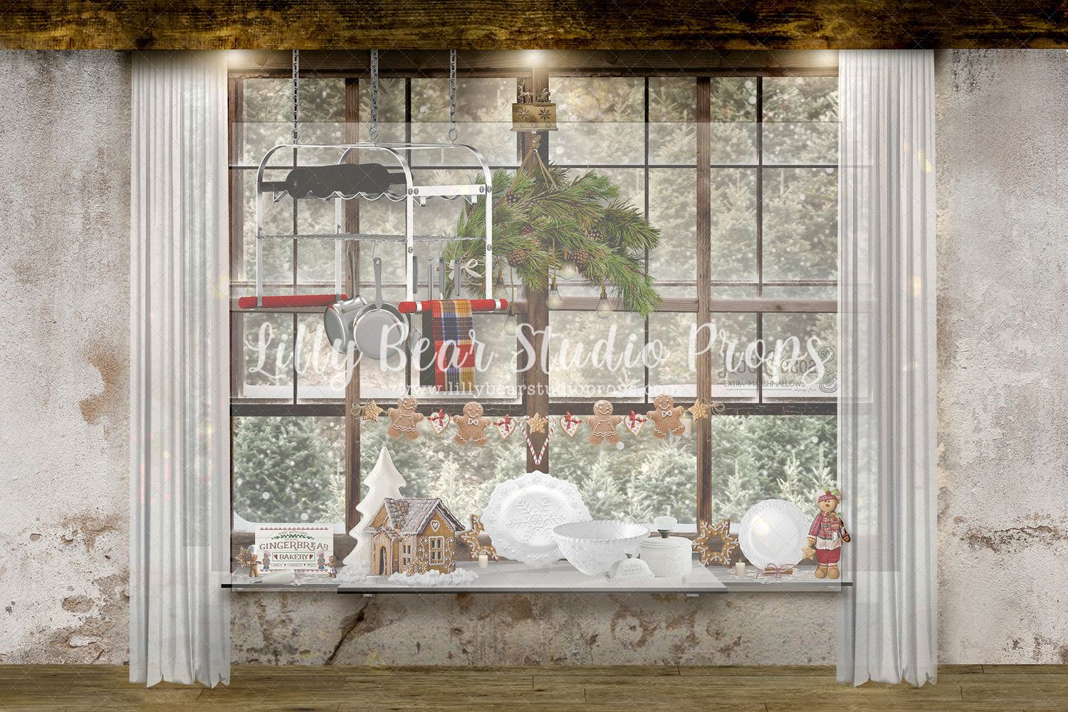 Kitchen Loft - Lilly Bear Studio Props, boho christmas fireplace, candles, candy cane, christmas, christmas fireplace, christmas snow, christmas train, christmas tree farm, Cozy, Decorated, Fabric, FABRICS, Festive, fireplace, Giving, Holiday, Holy, Hopeful, Joyful, lollipops, Merry, Peaceful, Peacful, Red & Green, santa, santa candy cane, Seasonal, train tracks, tree farm, white fireplace, winter, wreath, Xmas, Yuletide