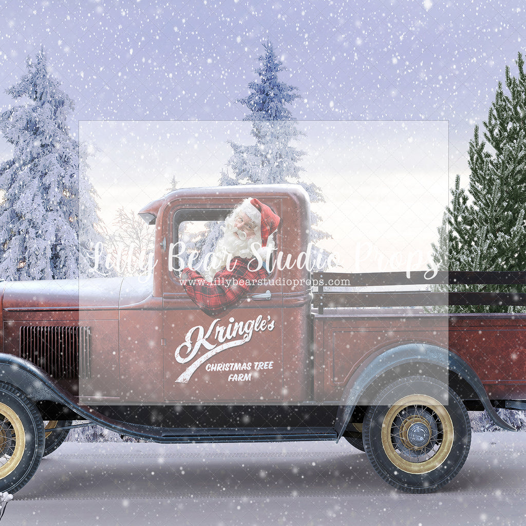 Kringles Tree Farm - Lilly Bear Studio Props, christmas, Cozy, Decorated, Festive, Giving, Holiday, Holy, Hopeful, Joyful, Merry, Peaceful, Peacful, Red & Green, Seasonal, Winter, Xmas, Yuletide