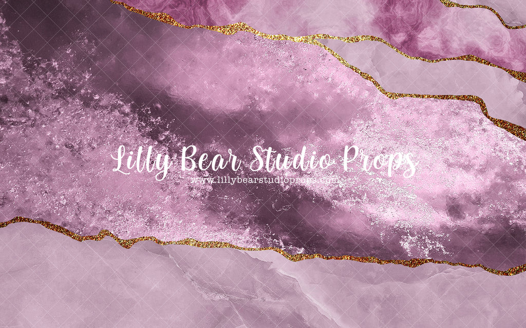 Kunzite Geode - Lilly Bear Studio Props, blue, design, fine art, floral, geode, geode design, girls, hand painted, jade, jade geode, marble, marble effect