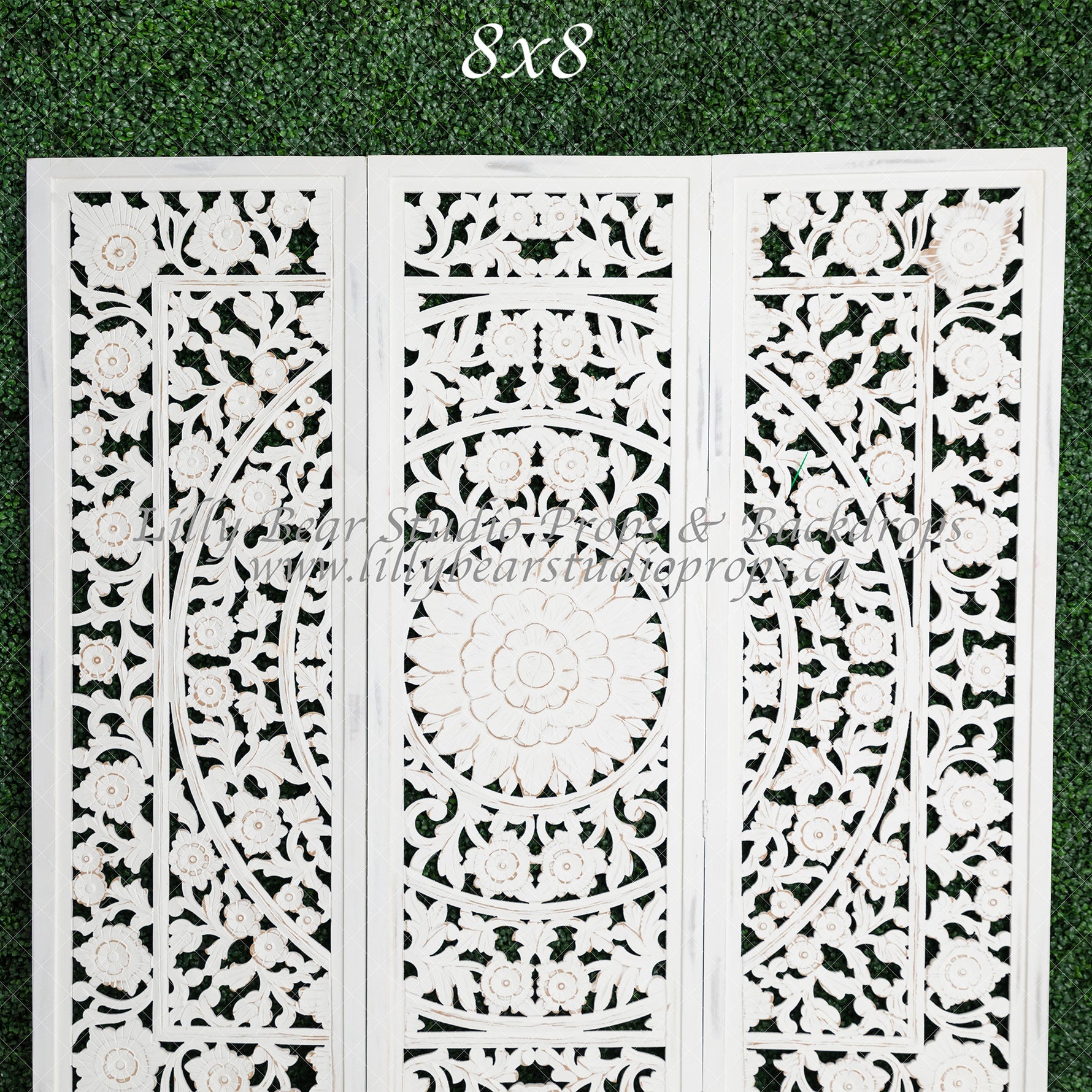 Lady Victoria Headboard by Meagan Paige Photography sold by Lilly Bear Studio Props, FABRICS - fancy headboard - floral