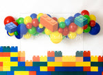 Lego Bricks - Lilly Bear Studio Props, blocks, brick by brick, build them up, building blocks, building lego, FABRICS, kids toys, lego balloon garland, lego birthday, lego garland, toys