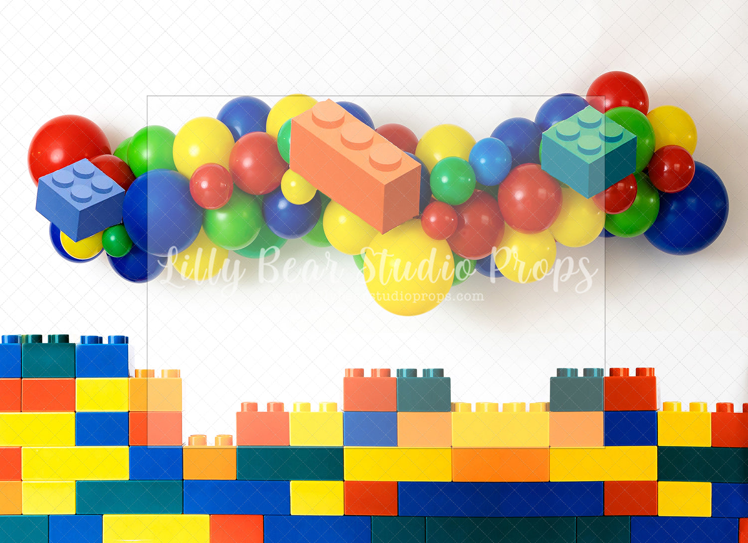 Lego Bricks - Lilly Bear Studio Props, blocks, brick by brick, build them up, building blocks, building lego, FABRICS, kids toys, lego balloon garland, lego birthday, lego garland, toys