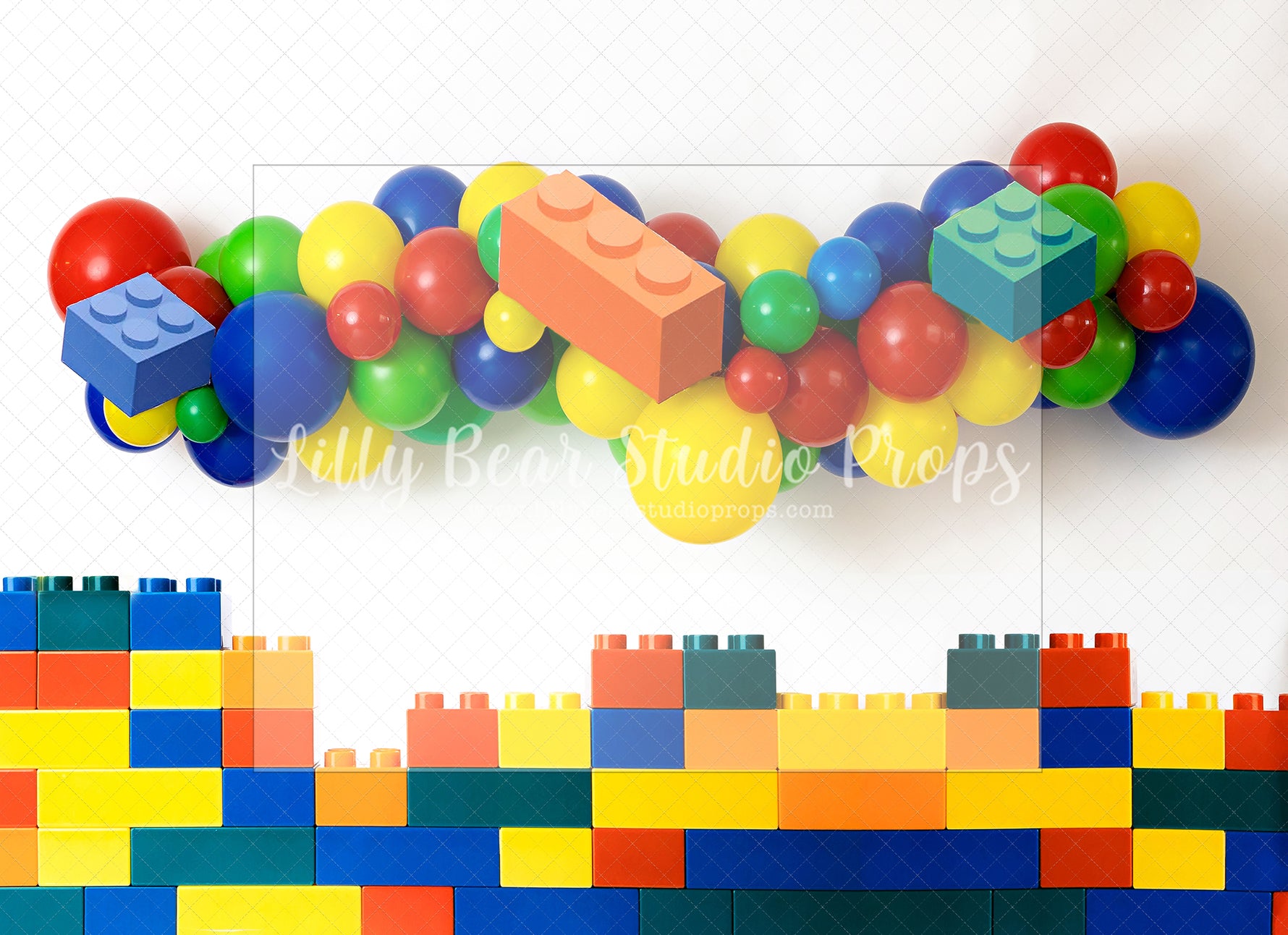 Lego Bricks - Lilly Bear Studio Props, blocks, brick by brick, build them up, building blocks, building lego, FABRICS, kids toys, lego balloon garland, lego birthday, lego garland, toys