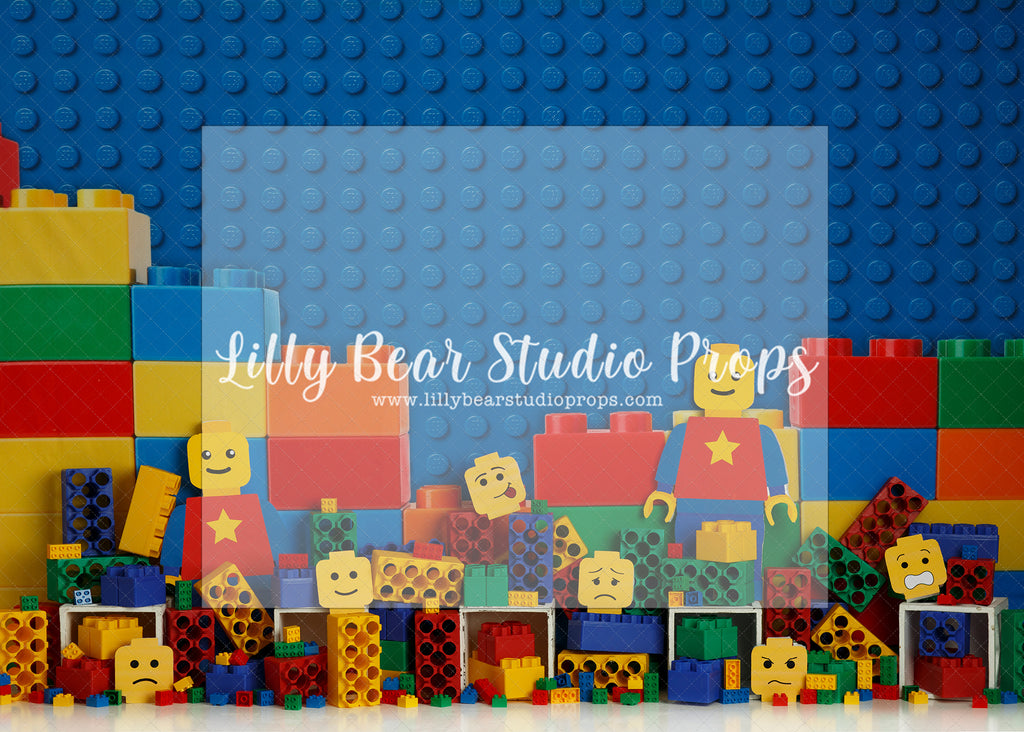 Legomen - Lilly Bear Studio Props, blocks, blue, boys, building blocks, cake smash, colorful, colour, Fabric, FABRICS, girl, green, lego, lego birthday, lego blocks, lego wall, wall, Wrinkle Free Fabric