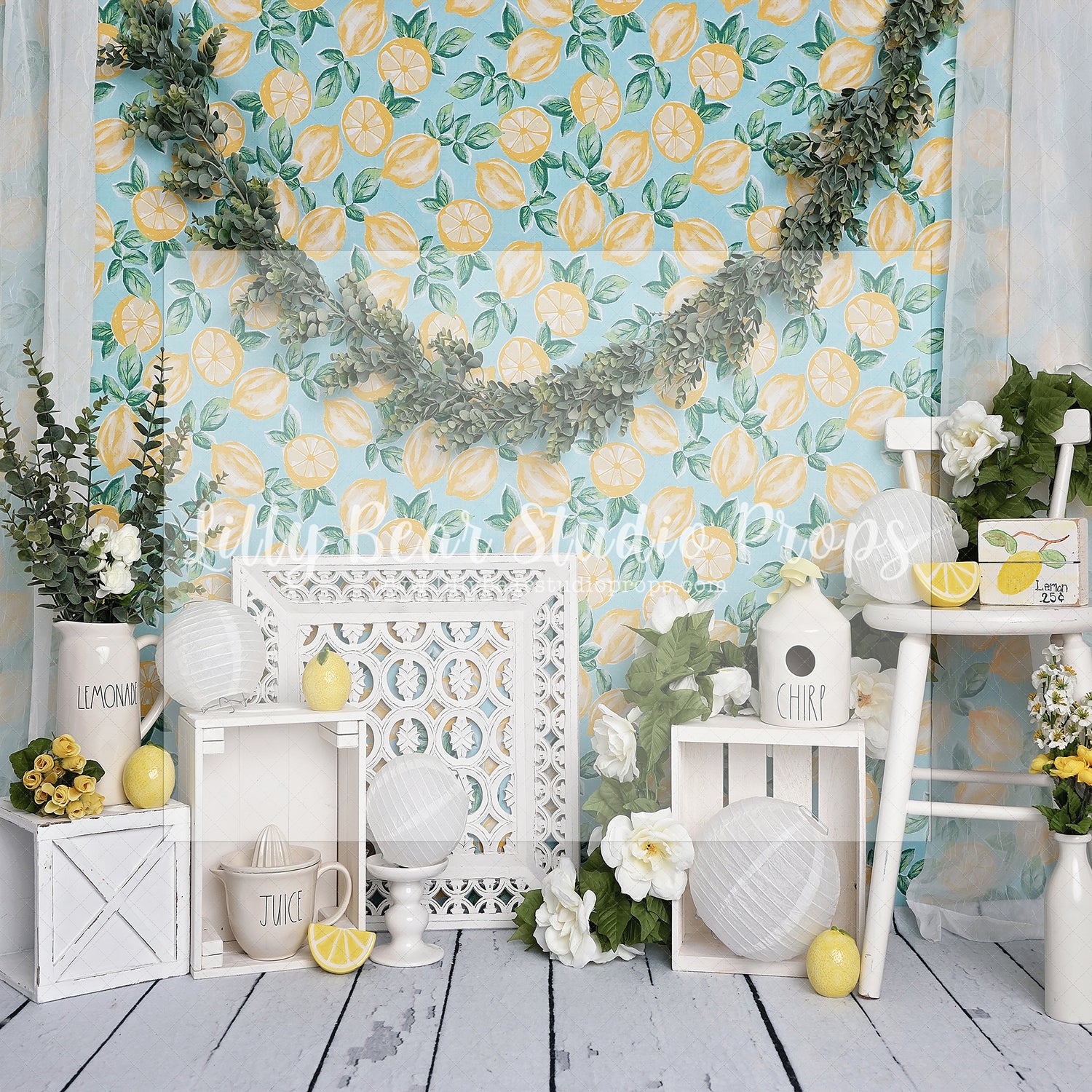 Lemon Vibes by Santana Nicole Photography - Lilly Bear Studio Props, FABRICS, flower field, flowers, fresh flowers, girl, girl flowers, lemon, lemon aid, lemon field, lemon garden, lemon juice, lemon tree, lemon vines, lemonade, lemonade booth, lemonade stand, lemonaid stand, lemonaide, lemondae, lemons, spring flowers, summer flowers, yellow lemonade
