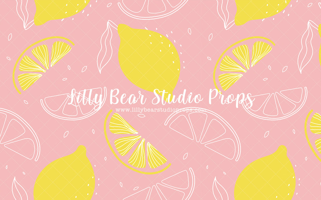 Lemon Zest - Lilly Bear Studio Props, FABRICS, fine art texture, floral, floral texture, neutral, pastel yellow, spring, texture, vintage, yellow, yellow floral, yellow texture