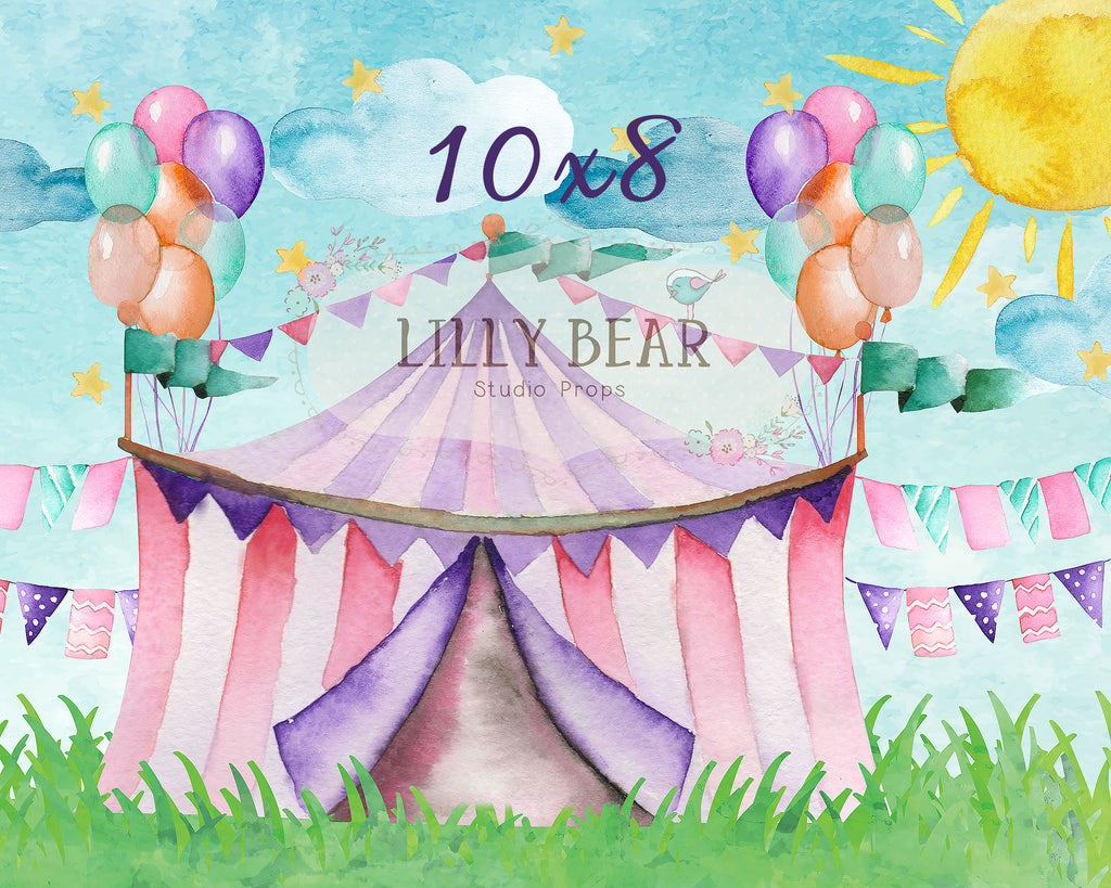 Let's Go To The Circus by Lilly Bear Studio Props sold by Lilly Bear Studio Props, balloons - circus - circus tent - du