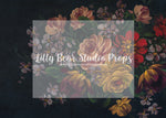 Liana Floral - Lilly Bear Studio Props, fine art, floral, girls, hand painted