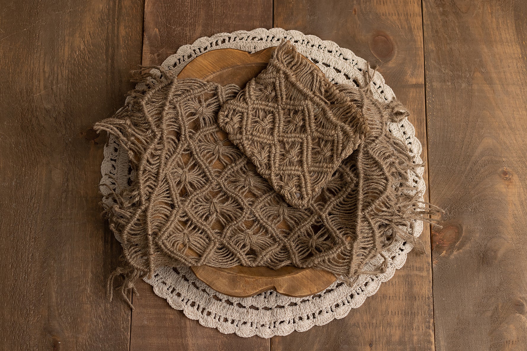 Light Jute Layer Set - Lilly Bear Studio Props, jute, layers, macrame, props, stuffer