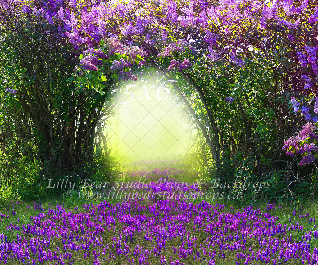 Lilac Path by Lilly Bear Studio Props sold by Lilly Bear Studio Props, archways - bunnies - bunny - cake smash - chevro