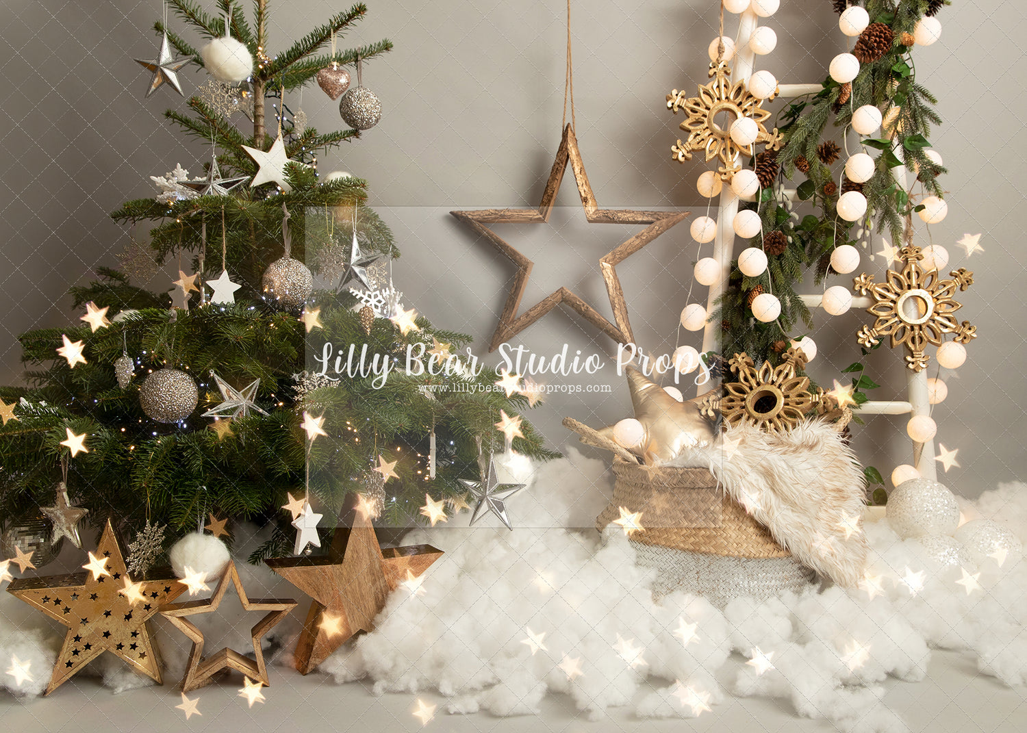 Little Gold Christmas Tree
