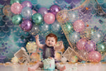 Little Mermaid by Lilly Bear Studio Props sold by Lilly Bear Studio Props, fish - fish scales - girls - glitter - littl