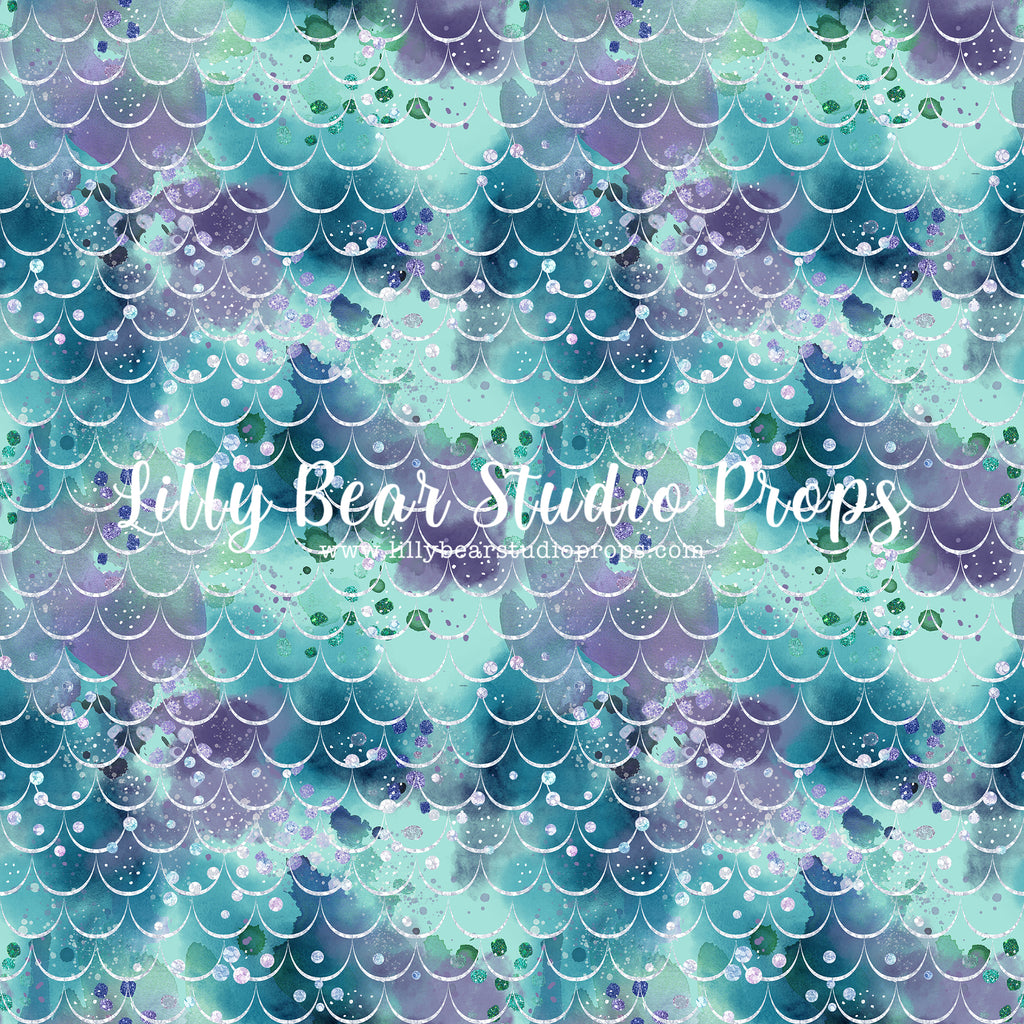 Little Mermaid by Lilly Bear Studio Props sold by Lilly Bear Studio Props, fish - fish scales - girls - glitter - littl