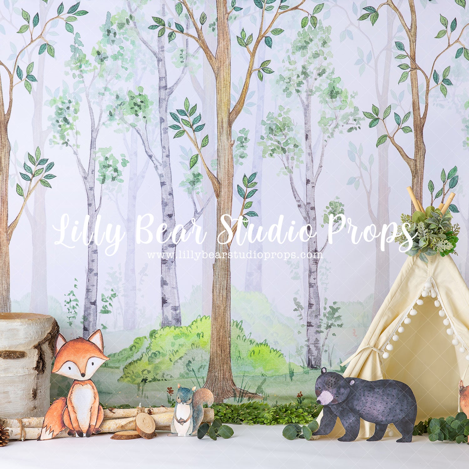 Little Woodland Critters - Lilly Bear Studio Props, baby deer, critters, deer, fox, foxy, into the wild, into the woods, little wild one, one fox, our little fox, spring wood, where the wild things are, wild, wild animal, wild animals, wild things, woodland, woodland animals, woodland creatures, woodland forest, woodland friends, woods