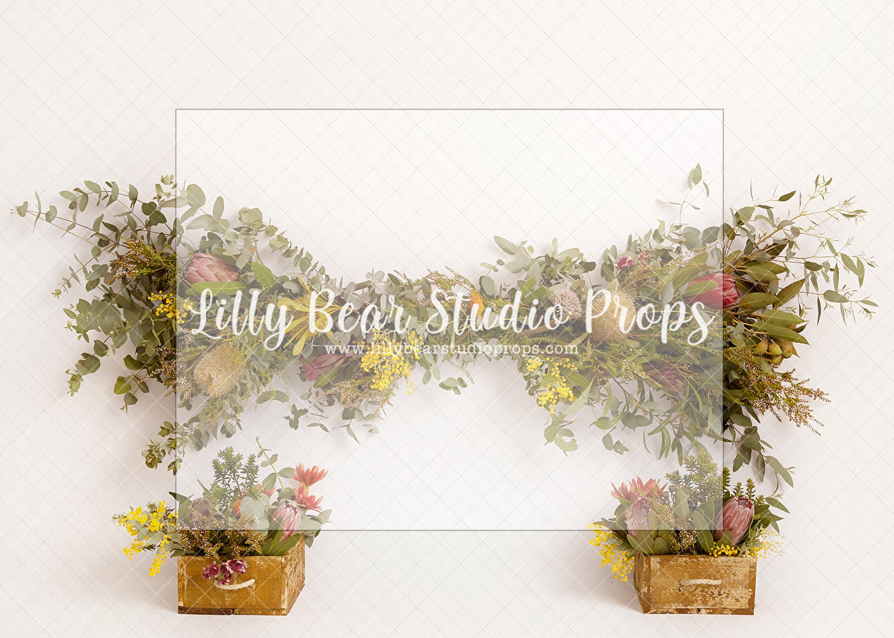 Lou Lou - Lilly Bear Studio Props, crates, fall, flowers, greenery, spring
