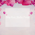 Love Is All Around - Lilly Bear Studio Props, clouds, floral pink, hearts, pastel, pink and gold balloons, pink and white, pink and white balloons, pink balloons, pink clouds, pink floral, pink flower, pink flowers, pink hearts, valentine's, valentine's day