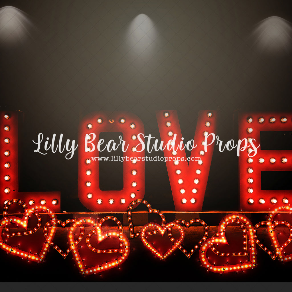 Love On Stage by Brittany Ebany & Co. sold by Lilly Bear Studio Props, all my heart - barn doors - barndoors - be still