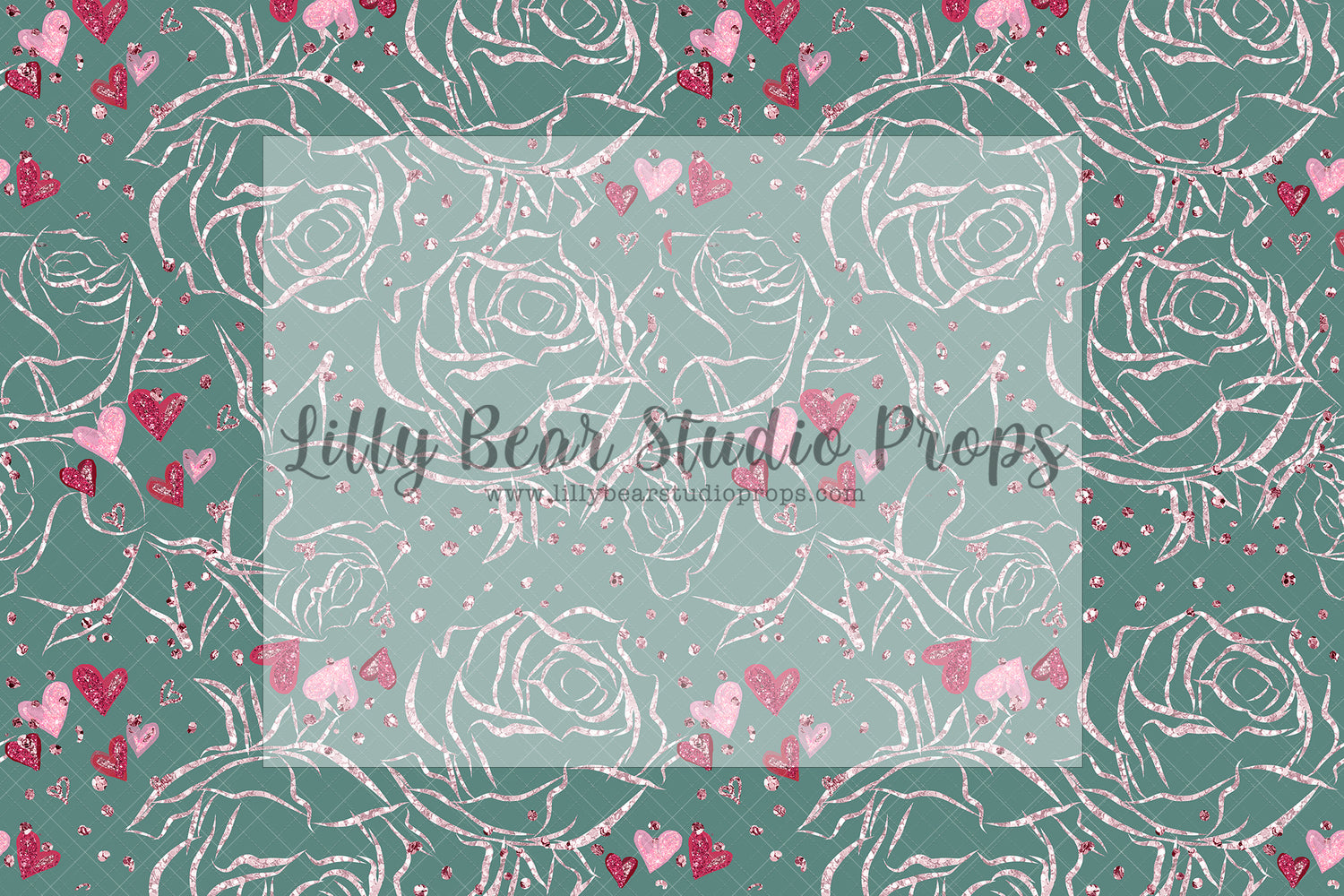 Love Story Glitter Hearts and Roses - Lilly Bear Studio Props, all my heart, balloon hearts, be still my heart, candy hearts, cupid, FABRICS, girl, girls, heart, heart flowers, heart love, heart of gold, hearts, hearts and arrows, hearts bokeh, i love you, love, love is in the air, love shop, love wall, pastel hearts, pattern hearts, pink, pink balloon heart, pink heart, pink heart wall, pink hearts, valentine, valentines, valentines balloons, valentines day