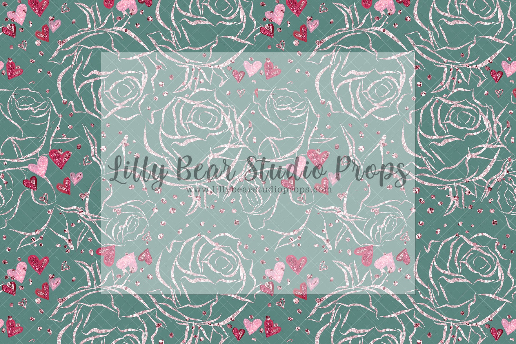 Love Story Glitter Hearts and Roses - Lilly Bear Studio Props, all my heart, balloon hearts, be still my heart, candy hearts, cupid, FABRICS, girl, girls, heart, heart flowers, heart love, heart of gold, hearts, hearts and arrows, hearts bokeh, i love you, love, love is in the air, love shop, love wall, pastel hearts, pattern hearts, pink, pink balloon heart, pink heart, pink heart wall, pink hearts, valentine, valentines, valentines balloons, valentines day