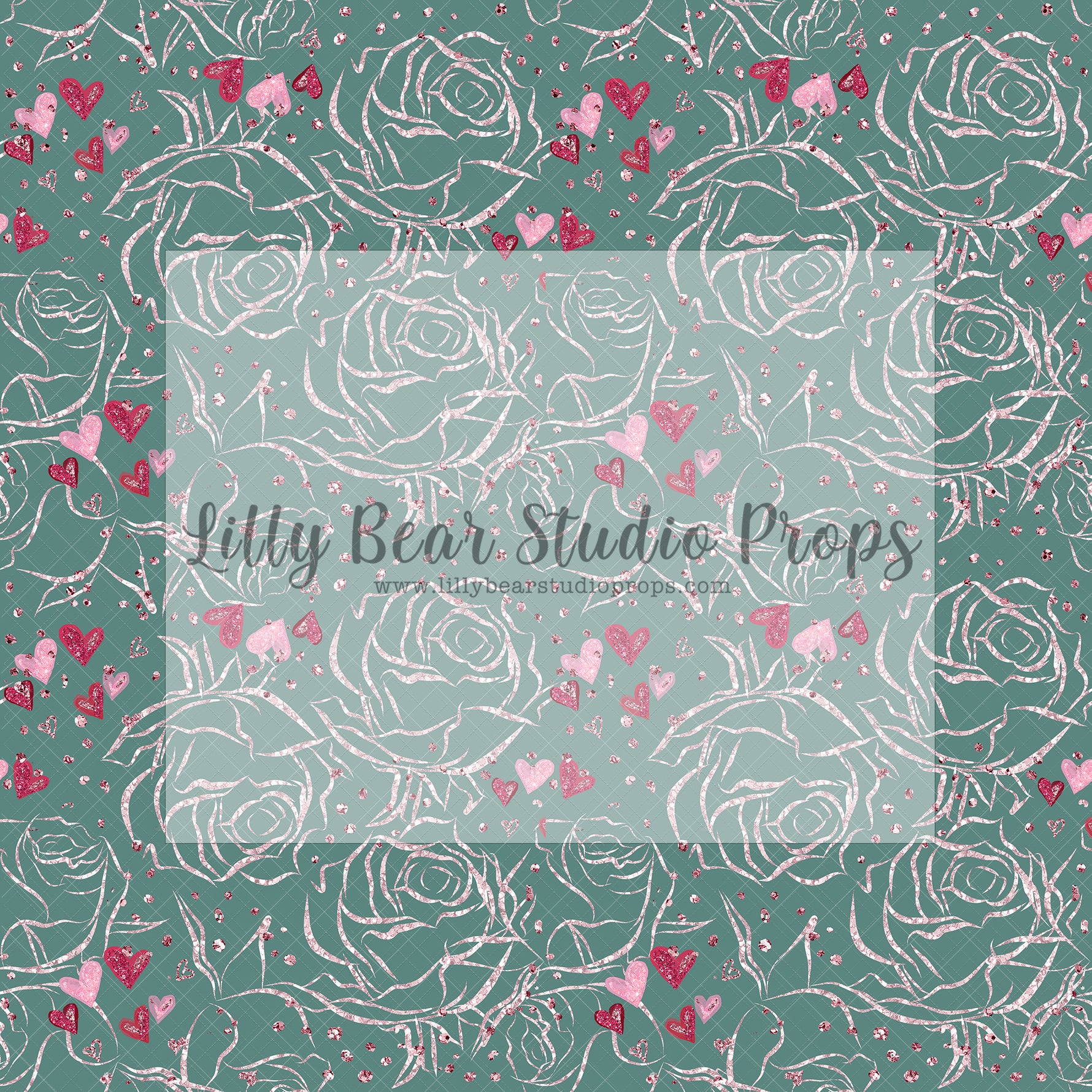 Love Story Glitter Hearts and Roses - Lilly Bear Studio Props, all my heart, balloon hearts, be still my heart, candy hearts, cupid, FABRICS, girl, girls, heart, heart flowers, heart love, heart of gold, hearts, hearts and arrows, hearts bokeh, i love you, love, love is in the air, love shop, love wall, pastel hearts, pattern hearts, pink, pink balloon heart, pink heart, pink heart wall, pink hearts, valentine, valentines, valentines balloons, valentines day