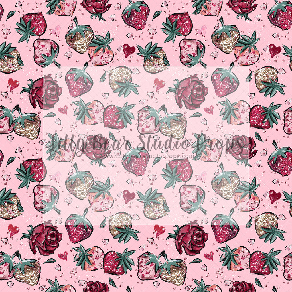 Love Story Strawberrys and Roses - Lilly Bear Studio Props, all my heart, balloon hearts, be still my heart, candy hearts, cupid, FABRICS, girl, girls, heart, heart flowers, heart love, heart of gold, hearts, hearts and arrows, hearts bokeh, i love you, love, love is in the air, love shop, love wall, pastel hearts, pattern hearts, pink, pink balloon heart, pink heart, pink heart wall, pink hearts, valentine, valentines, valentines balloons, valentines day