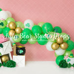 Lucky ONE - Lilly Bear Studio Props, balloon, balloon arch, balloon garland, boy balloon garland, clover, four leaf clover, Leprechan, lucky, lucky charms, lucky clover, pot of gold, st.patricks day, treasure