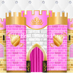 Magenta Castle - Lilly Bear Studio Props, ballerina princess, beauty and the beast, castle, cinderella, cinderella castle, disney castle, Disney princess, fantasy, girls, hand painted, little princess, pretty little princess, pretty princess, princess castle