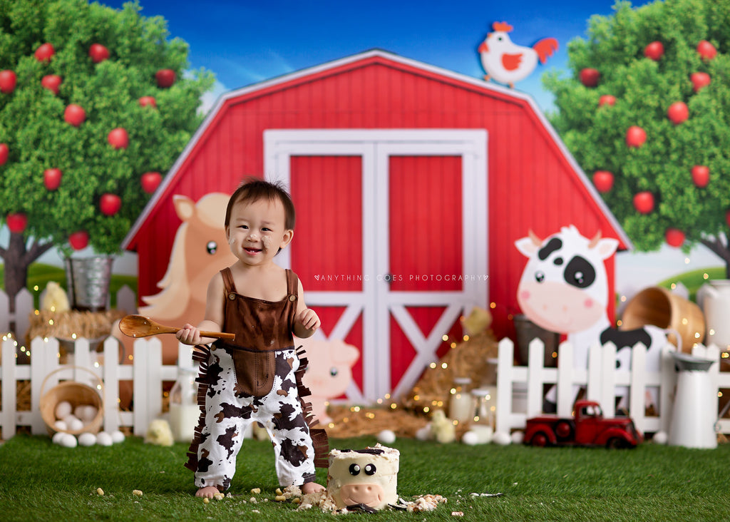 Country Farm by Jessica Ruth Photography sold by Lilly Bear Studio Props, animal - animals - apple - apple farm - apple