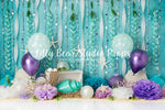 Mermaid Sea - Lilly Bear Studio Props, blue, coral, coral reef, first birthday, fish, little mermaid, mermaid, ocean, star fish, under the sea