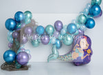 Mermaid Splash by E Newton - Lilly Bear Studio Props, fish, glitter mermaid, little mermaid, mermaid, mermaid balloons, mermaid bubbles, mermaid cove, mermaid lagoon, mermaid reef, mermaid scales, purple and green, purple mermaid, under the sea, under the sea girl