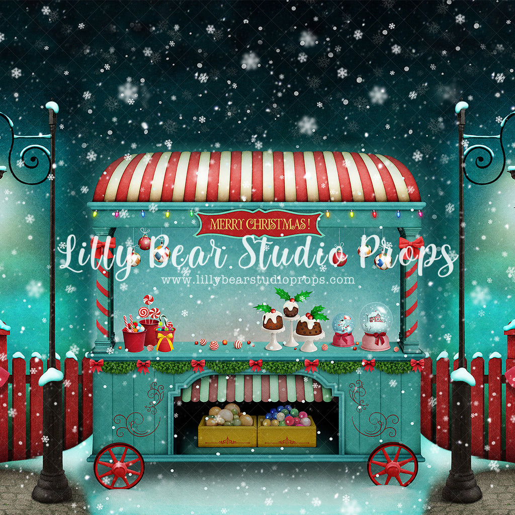 Merry Cart by Lilly Bear Studio Props sold by Lilly Bear Studio Props, christmas - holiday