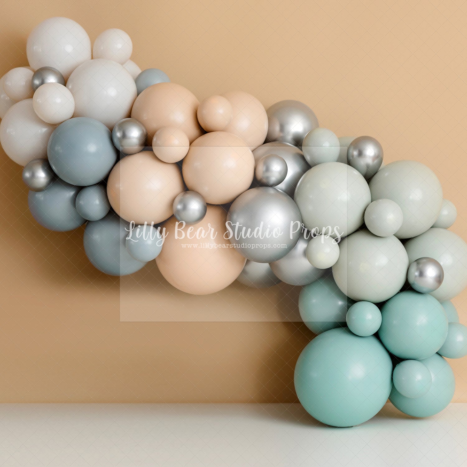 Metallic & Neutral Balloon Garland